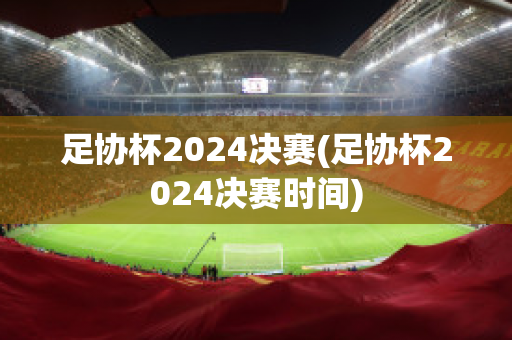 足协杯2024决赛(足协杯2024决赛时间)